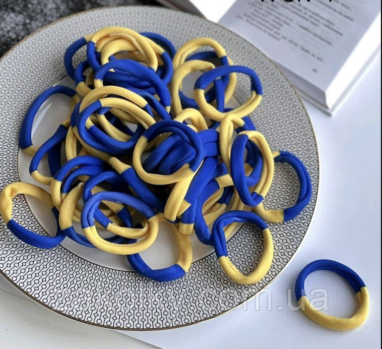 Гумки для волосся безшовні "Українська символіка"