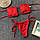Купальник роздільний Шторки із зав'язками червоний, фото 7