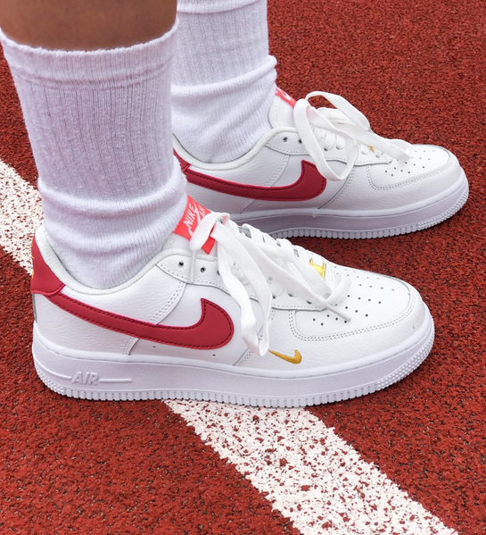 Nike Air Force 1 White Burgundy low One