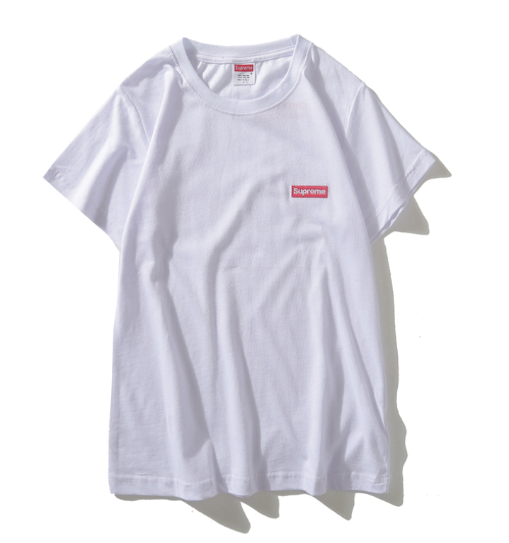Футболка Supreme біла чоловіча жіноча унісекс