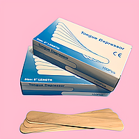 Шпатель для нанесення воску Tongue Depressor, 100 шт.