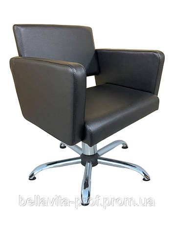 Перукарське крісло Флай хрестовина п'ятипроменева (без коліщаток), Гідравлічний, фото 1