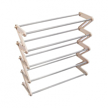 Полиця-органайзер для взуття SHOE RACK Z-подібна 5 ярусів ART-Z Shelf 8802 Op1 ART-ZSHELF | Стелаж для взуття