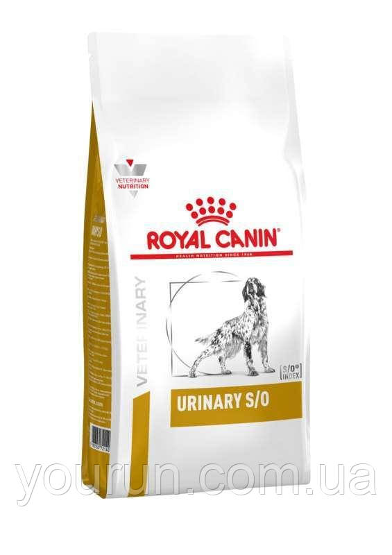 Royal Canin Urinary S/O Dog Сухий лікувальний корм для собак при захворюваннях сечовидільної системи 2 кг