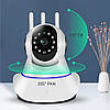 Бездротова WiFi камера відеоспостереження поворотна I-100AG / Камера з трьома антенами 2,4 та 5 ГГц, фото 6