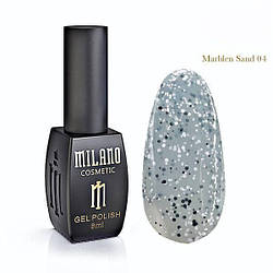 Гель-лак Milano Cosmetic Marblen Sand №04, 8 мл