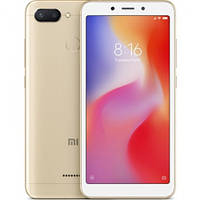 Смартфон Xiaomi Redmi 6 4/64GB Gold Global Rom