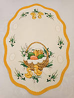 Серветка пасхальна 35х45 Print Easter Basket Yellow Cream