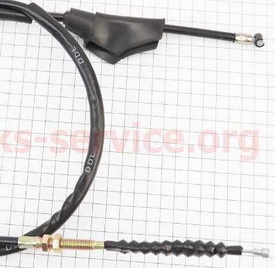 Трос зчеплення мотоцикла трос 131см кожух 118см shineray 250