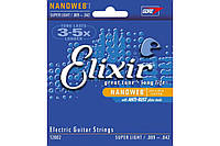 Струны Для Электрогитары Elixir 12002 Nanoweb Nickel Plated Steel Super Light 9/42