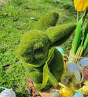 Зелёный пасхальный кролик травка