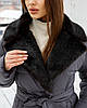 Красива жіноча зимова куртка з еко-хутром, фото 7