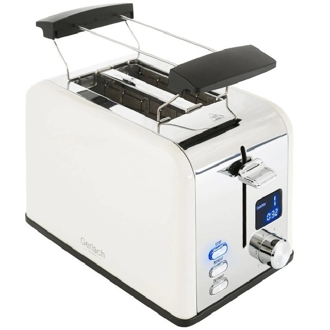 Тостер з дисплеєм Gerlach GL 3221с Cream (Niz14265)