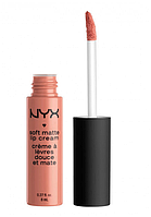 Рідка помада для губ NYX Professional Makeup Soft Matte Lip Cream SMLC 02