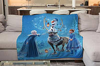 Плед iPuff «Frozen. Olaf and friends» Однослойный, 150х210 см