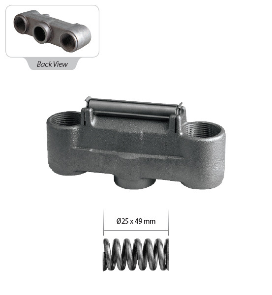 Корпус вгортого супорту BPW, SAF, DAF, MB, Iveco KNORR SB6/SB7