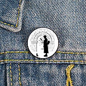 Значок-пін Венздей, Wednesday, сімейка Адамс,FS-1710,2