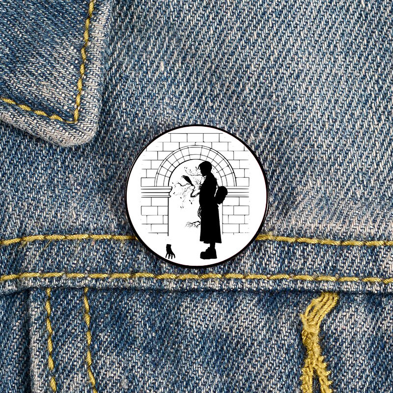 Значок-пін Венздей, Wednesday, сімейка Адамс,FS-1710,2