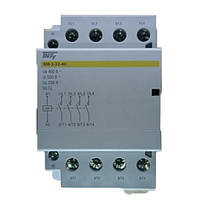 Контактор модульний 32А КМ-3-32-40 4 no 230v Тechno Systems