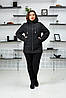 Куртки жилетки жіночі демісезонні великі розміри 56-66, фото 3