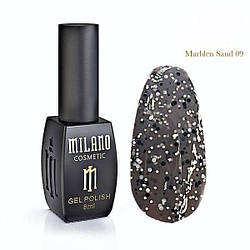 Гель-лак Milano Cosmetic Marblen Sand №09, 8 мл