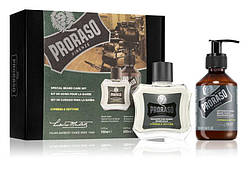 Набір для гоління Proraso Duo Pack Beard Balm + Shampoo Cypress & Vetyver