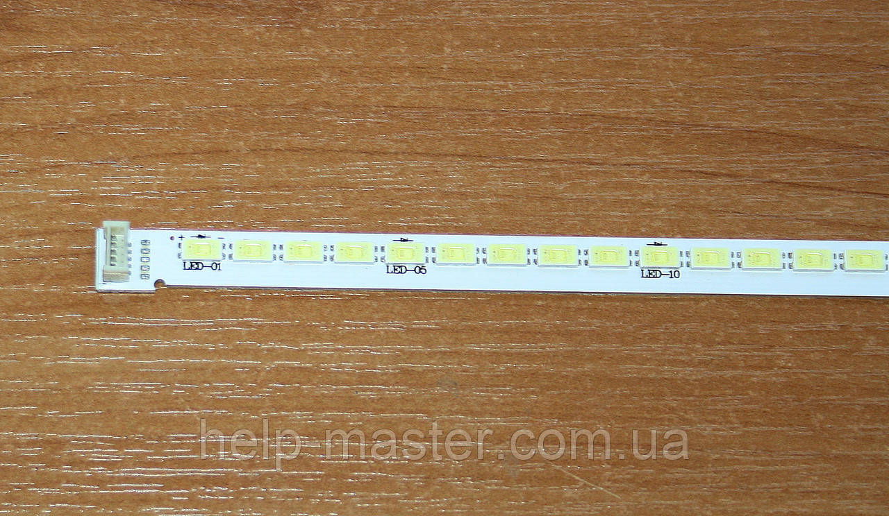 Планка LED подсветки T51M390352AI 1ET13C REV3.0 SDK.8 (аналог T52M390354AI1ET13T35) - фото 4 - id-p1799494792