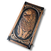 Нарди дерев'яні ручної роботи 64×32см на подарунок, фото 9