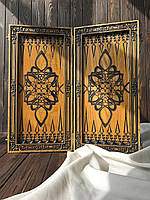 Нарди дерев'яні ручної роботи 64×32см на подарунок, фото 7