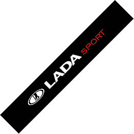 Сонцезахисна наклейка на лобове скло LADA sport
