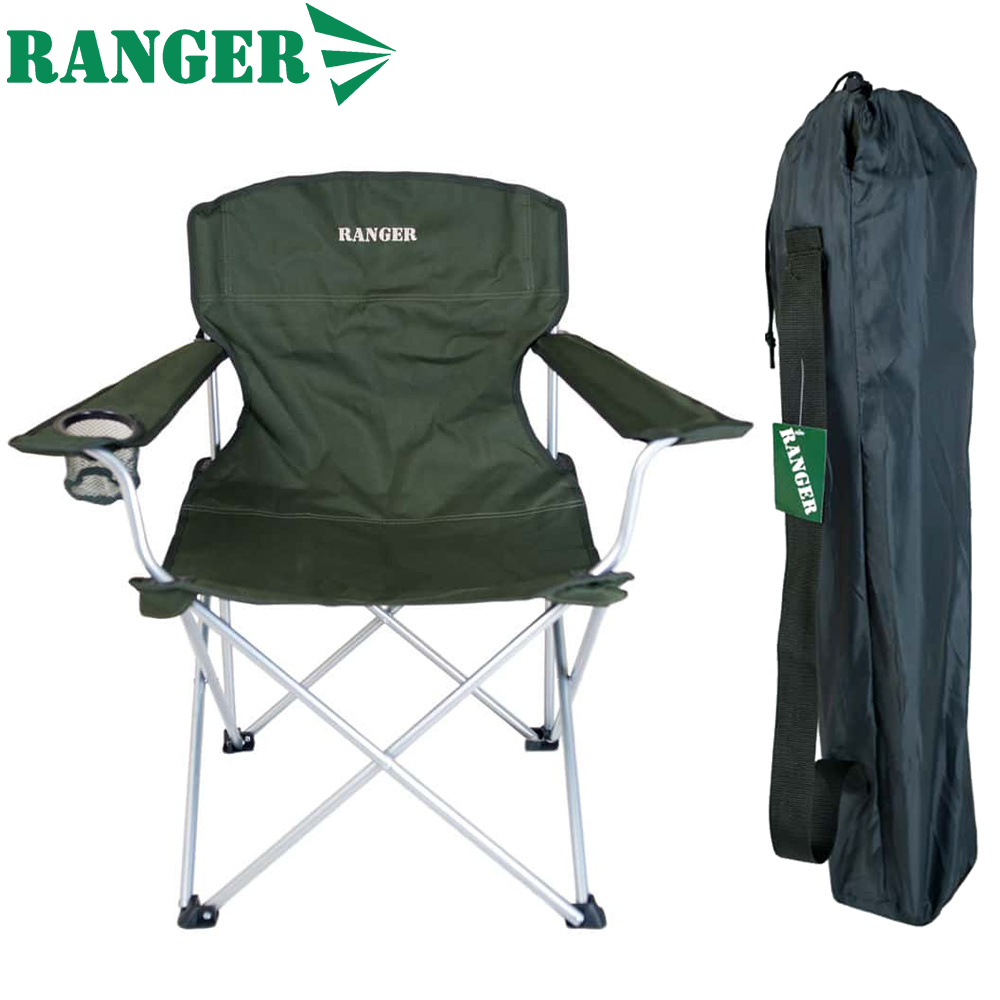 Крісло для риболовлі пікніка кемпінгу відпочинку на природі Ranger FC610-96806 River