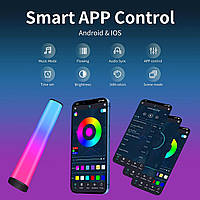 Smart LED Light RGB LED Light з дистанційним керуванням та App Gaming Lamp RGB Atmosphere Light Світлодіодні