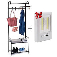 Напольная вешалка для одежды Corridor Rack + Подарок Светильник-выключатель HY-820 / Стойка для одежды