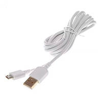 USB кабель Bilitong, MicroUSB, 1.5 м., Белый