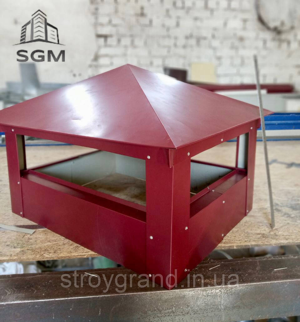 Димник матовий 510х510, фото 1