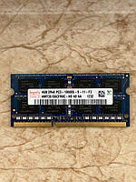 Память Hynix 4Gb So-DIMM PC3-10600S DDR3-1333 1.5v (HMT351S6CFR8C-H9)