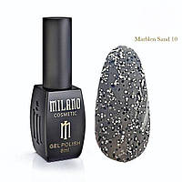 Гель-лак Milano Cosmetic Marblen Sand №10, 8 мл