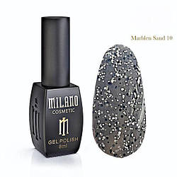 Гель-лак Milano Cosmetic Marblen Sand №10, 8 мл