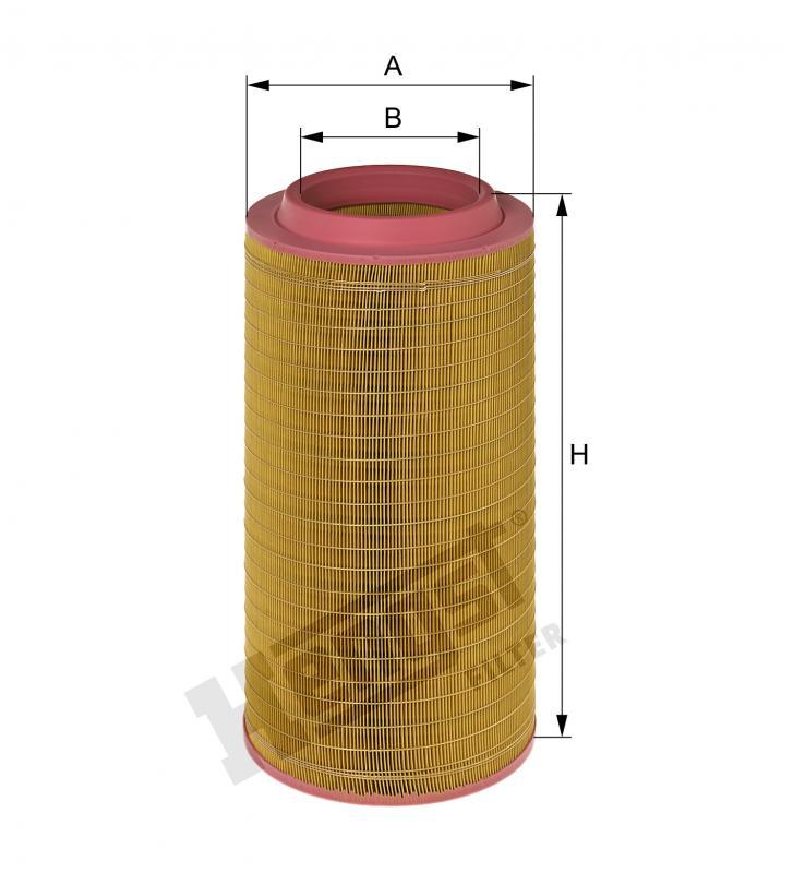 Фільтр повітряний HENGST E630L01