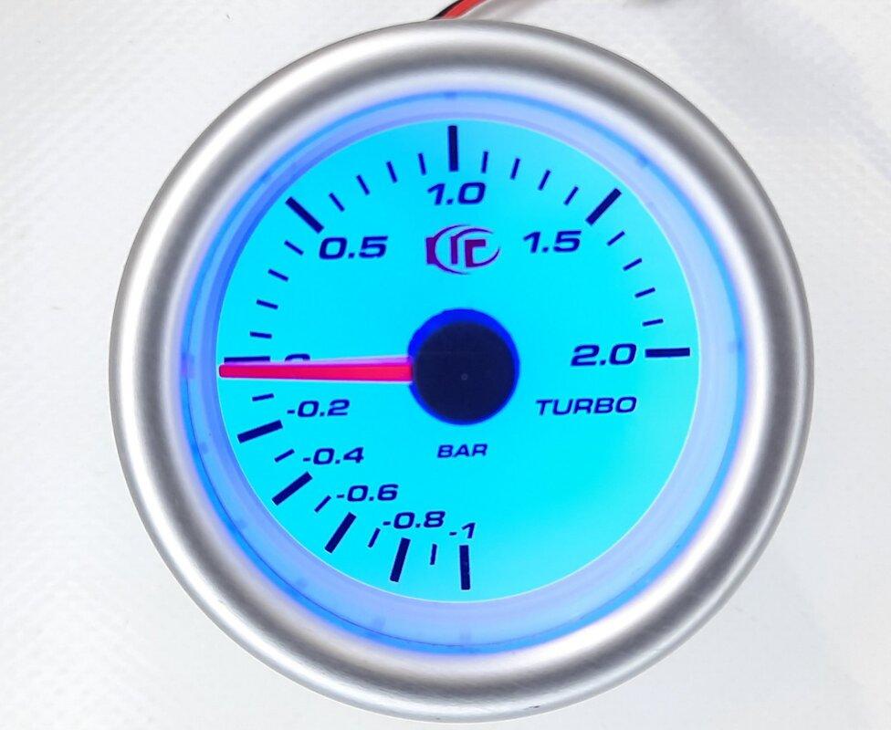 Вказівник тиску турбіни Led 7707 d-52мм, фото 1