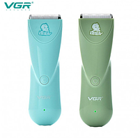 Машинка для стрижки дітей VGR Cordless Baby Hair Clipper Green (V-150-Gr), фото 4
