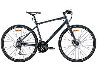 Велосипед 28" Leon HD-80 DD сірий матовий