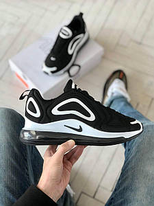 Чоловічі Кросівки Nike Air Max 720 Black White 40-42-44-45