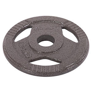 Млинці (диски) сталеві з хватом Zelart 30 мм