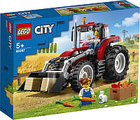 Конструктор LEGO City Great Vehicles 60287 Трактор на 148 деталей | набор лего сити оригинал