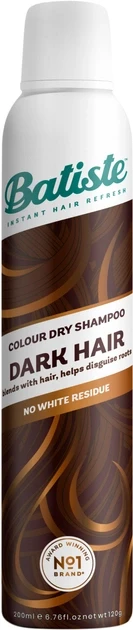 Batiste Сухий шампунь для темного волосся Dry Shampoo Dark & Deep Brown 200ml