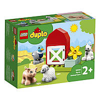 Конструктор LEGO DUPLO Town 10949 Уход за животными на ферме на 11 деталей | Лего дупло оригинал