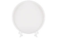 Набор (2шт.) тарелок десертных фарфоровых, d=20см, цвет - белый