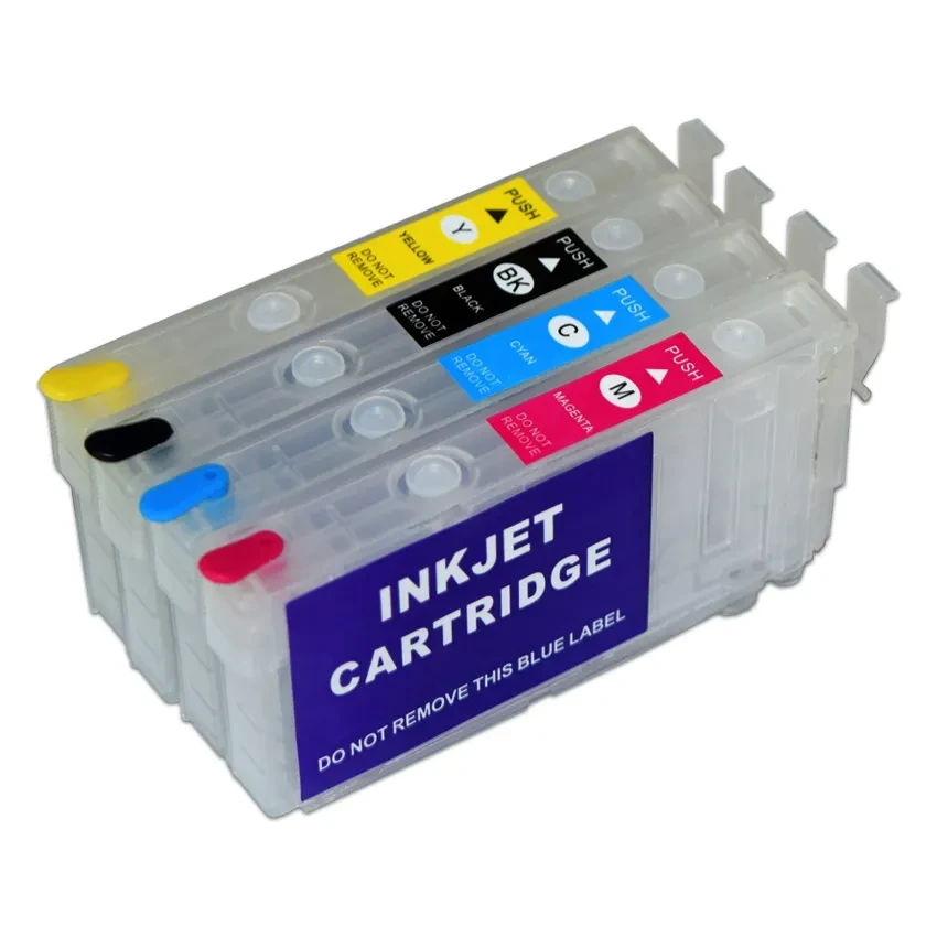 Перезаправні картриджі Ocbestjet для Epson SureColor SC-T3100/T5100 з чипами (4 шт.)