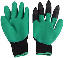 Садові рукавички Garden Genie Gloves з пазурами — G-33